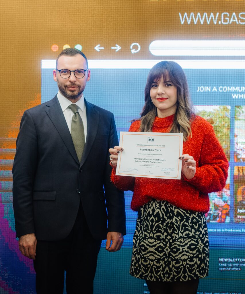 In the "Top 10 Websites for Foodie Travelers for 2025"! - Gastronomy Tours igcat top foodie event 73 2 1 - Gastronomy Tours